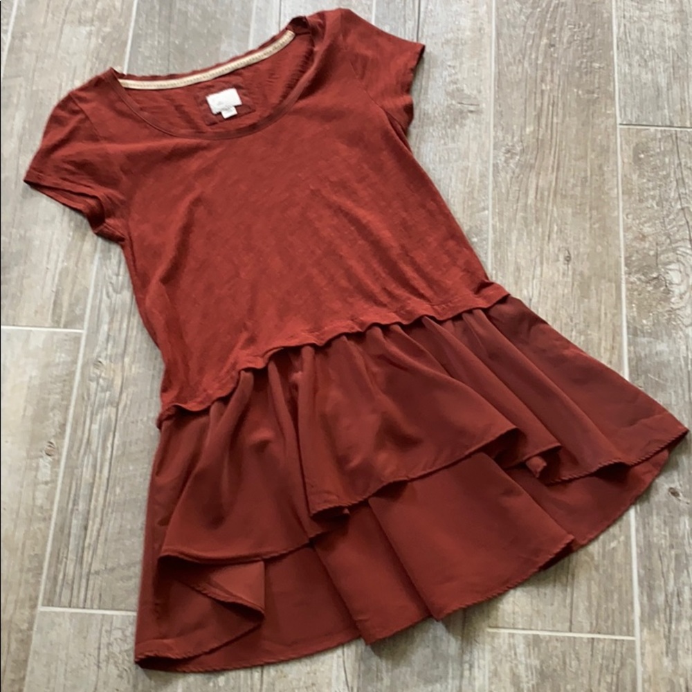 Anthropologie Postmark 9-HI5 StCL Flowy T-shirt